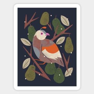 Partridge in a Pear Tree Magnet